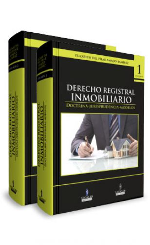DERECHO REGISTRAL INMOBILIARIO (2 volúmenes) - Reimpresión 2020